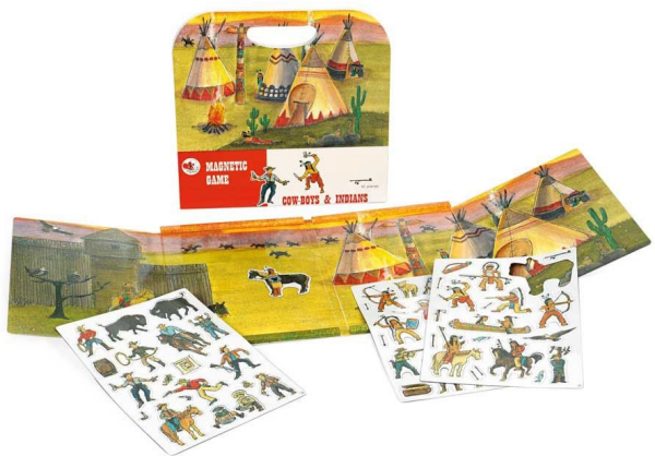 Egmont Toys Magnetic Book Cowboys and Indians