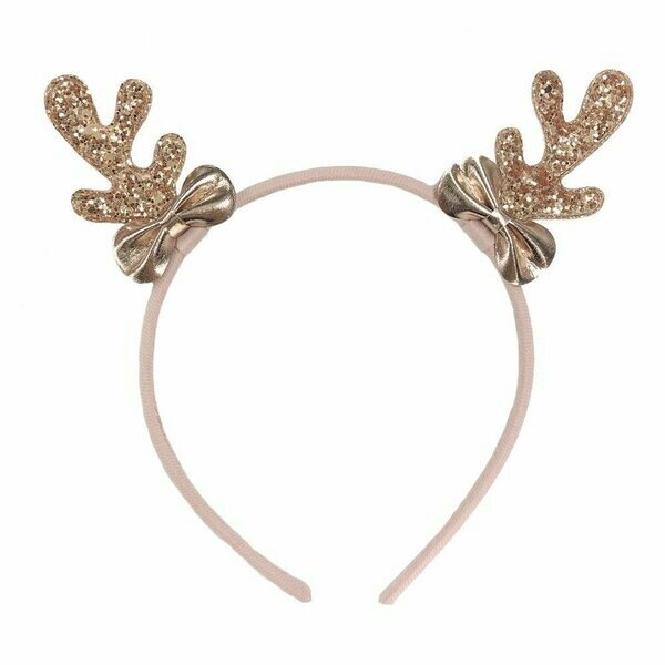 Rockahula Kids Rose Gold Reindeer Ears Headband