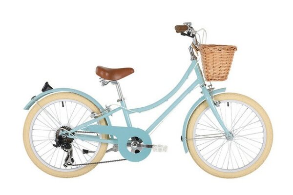 Bobbin Gingersnap Childrens Bike in 20 inch Duck Egg Blue