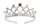 Souza for Kids Childrens Dress-Up Princess Crown Emy Silver