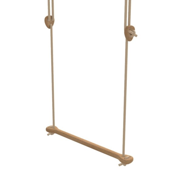 Kids Trapeze, Trapeze Swing, Trapeze Bar, Lillagunga Bone Oak Beige 2.8 - 3.8 m (L)