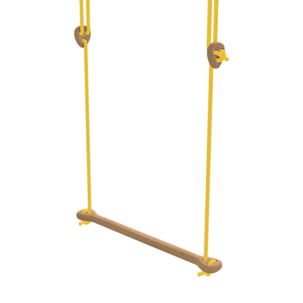 Kids Trapeze, Trapeze Swing, Trapeze Bar, Lillagunga Bone Oak Yellow 2.0 - 2.8 m (N)