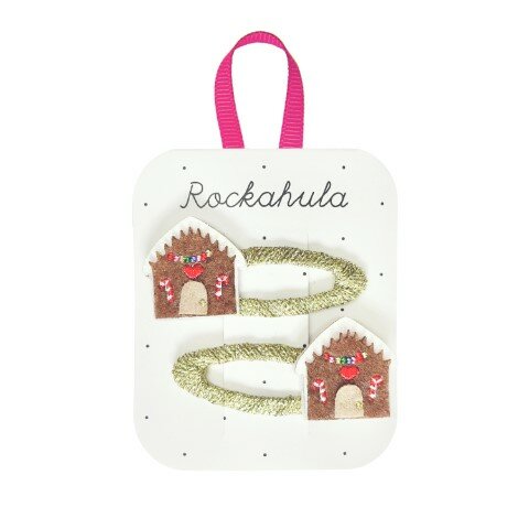 Rockahula Haarspangen Gingerbread House