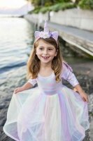 Great Pretenders Costume Unicorn Princess Dress with Wings and Headpiece 5 - 6 years