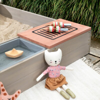 Muddy Buddy Sandkasten Wild Bear mit Herdplatten und Grillfläche