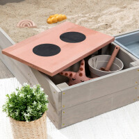 Muddy Buddy Sandbox Wild Bear with Hot Plates and Barbecue Area