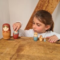 Egmont Toys Bastelset Puppen Matrioshka aus Holz