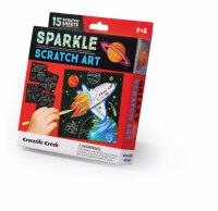 Crocodile Creek Scratch Art Creative Kit Space