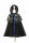 Souza Halloween Umhang Cape Bella mit Kapuze und Pailletten 5 - 7 Jahre (110 - 122 cm)