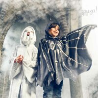 Souza Halloween Geist Umhang Cape mit Maske