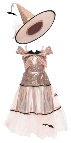 Great Pretenders Halloween Witch Costume with Hat Glam