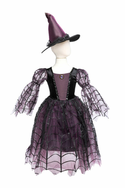 Great Pretenders Spider Witch with Hat Amethyst 5 - 6 years