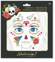 Great Pretenders Face Stickers Sugar Skull