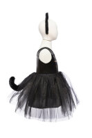 Great Pretenders Halloween Black Cat Dress with Headpiece