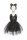 Great Pretenders Halloween Black Cat Dress with Headpiece