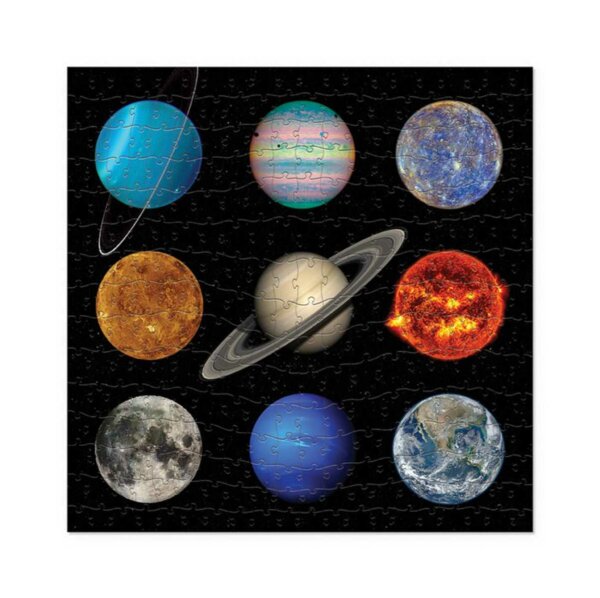 Crocodile Creek Puzzle Solar System NASA 200 pieces