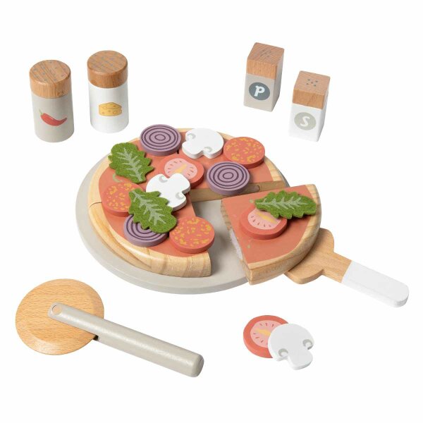 Musterkind Wooden Pizza Playset