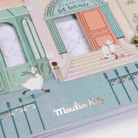 Moulin Roty Colouring Book with Stickers La Petite Ecole...