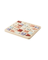 Wooden Alphabet Puzzle abc Kids Concept