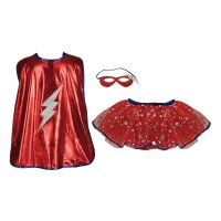 Great Pretenders Kinderverkleidung Super Hero Rock und Umhang